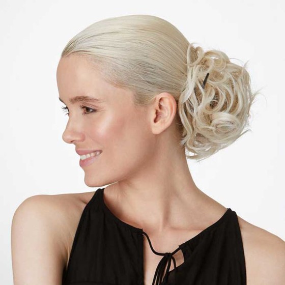 Tousled Wrap - Ice Blond
